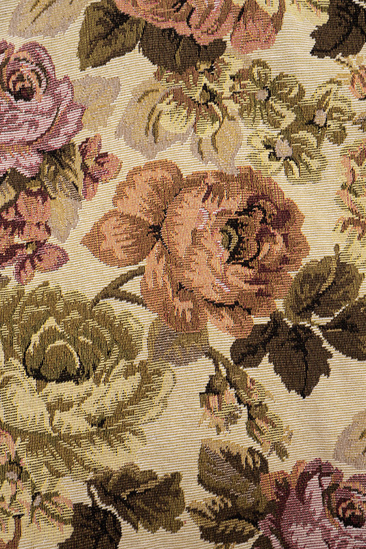 Floral Jacquard Zip-Front Collared Jacket Lavish Daily