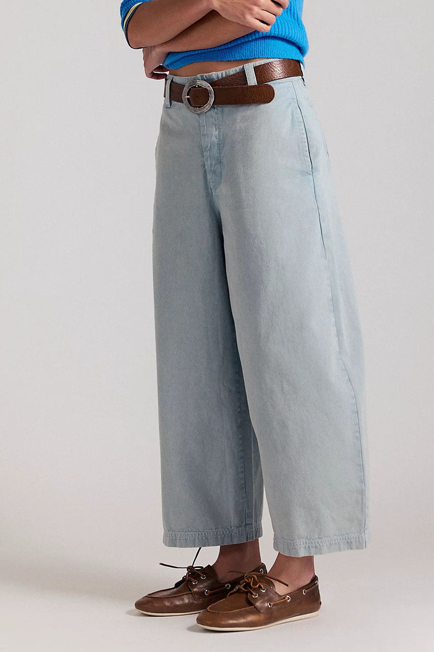 Cropped Wide-Leg Jeans Lavish Daily