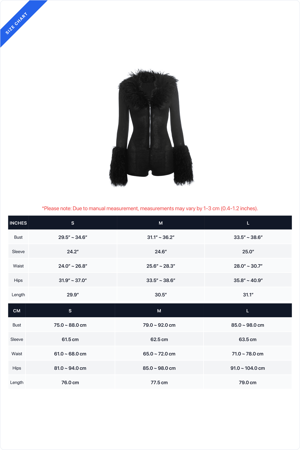 Plush-Trim Zip-Front Long-Sleeve Romper Lavish Daily