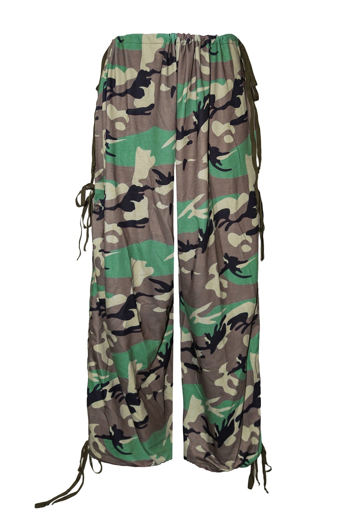 Oversized Drawstring Parachute Pants Lavish Daily