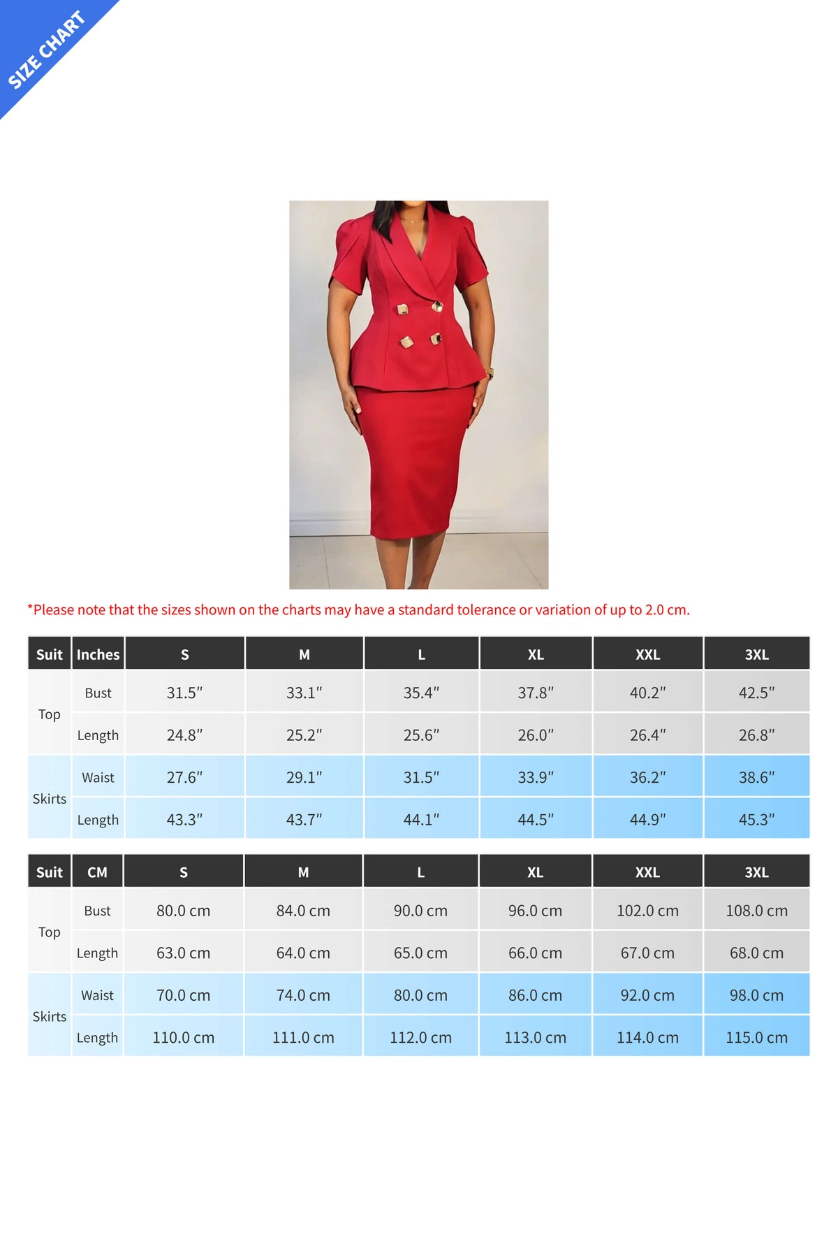 Double-Breasted Peplum Blazer Set Lavish Daily