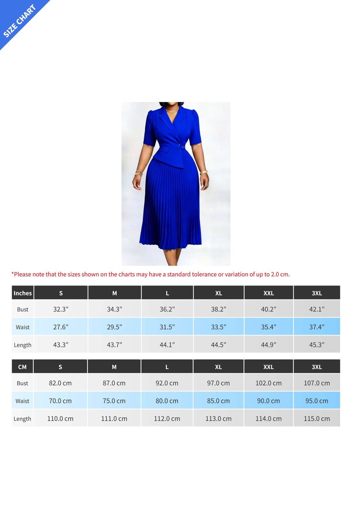 Pleated Blazer Style Midi Dress Lavish Daily