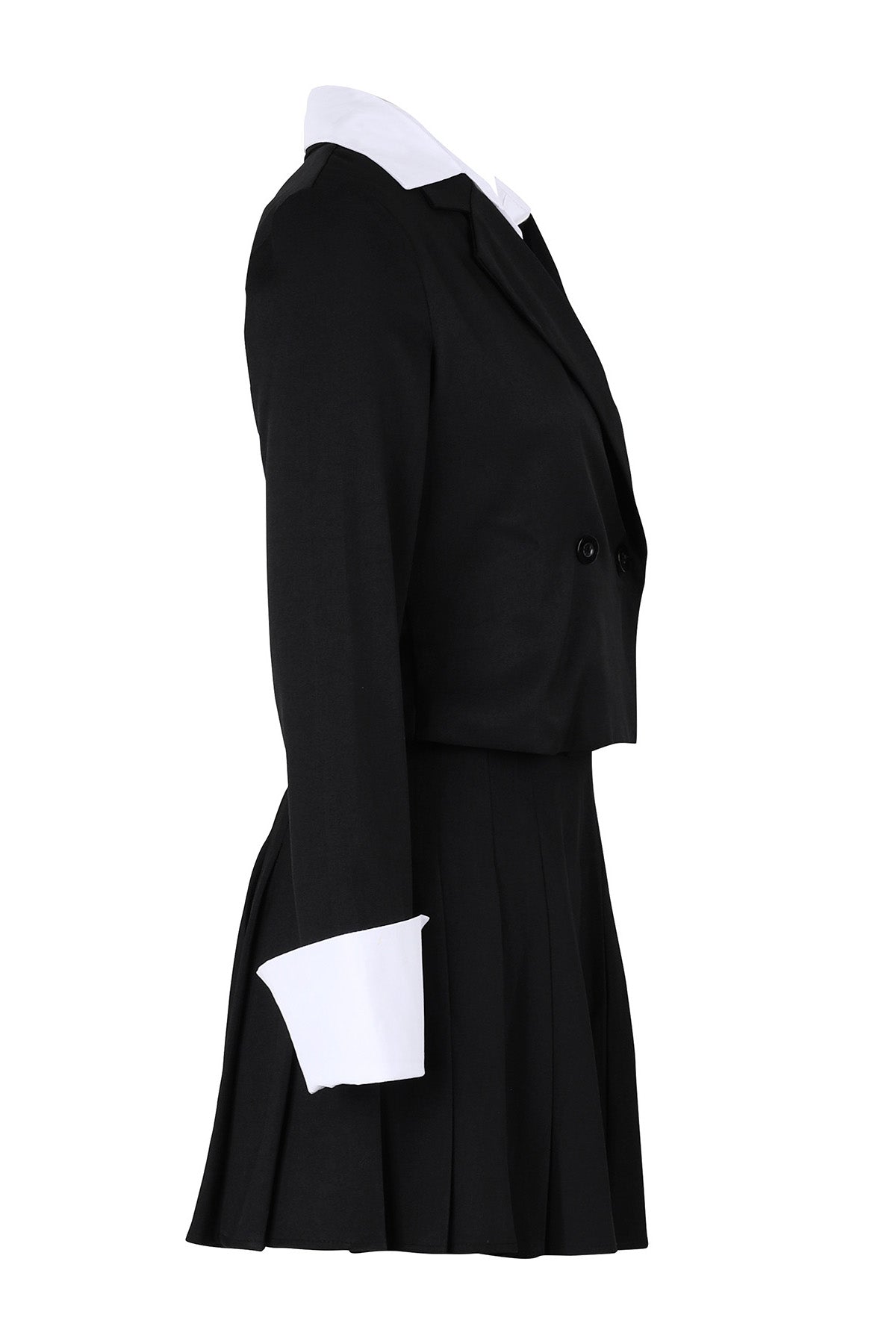 Preppy Chic Blazer & Skirt Set Lavish Daily