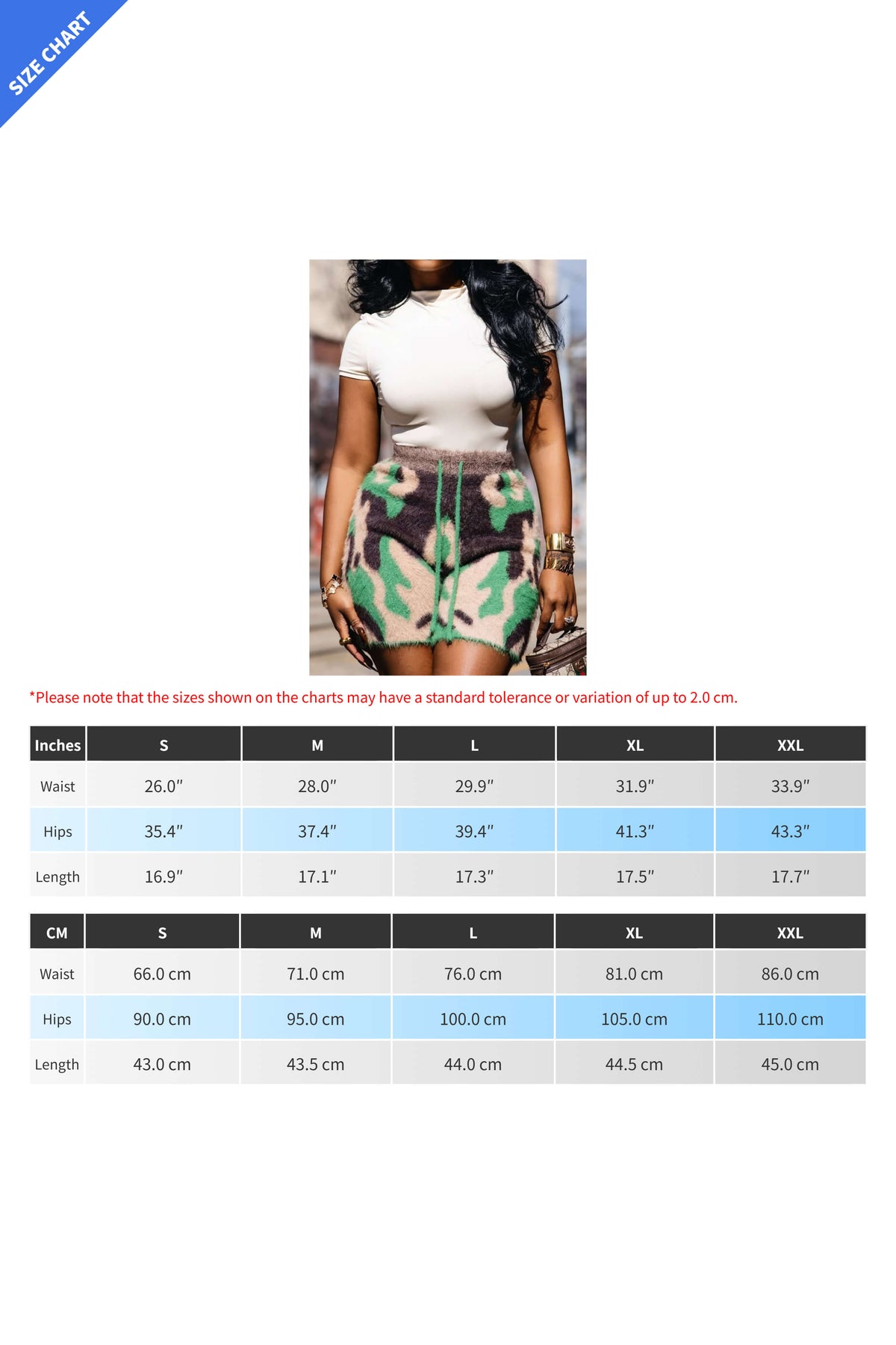 High-Waist Fluffy Drawstring Shorts Lavish Daily