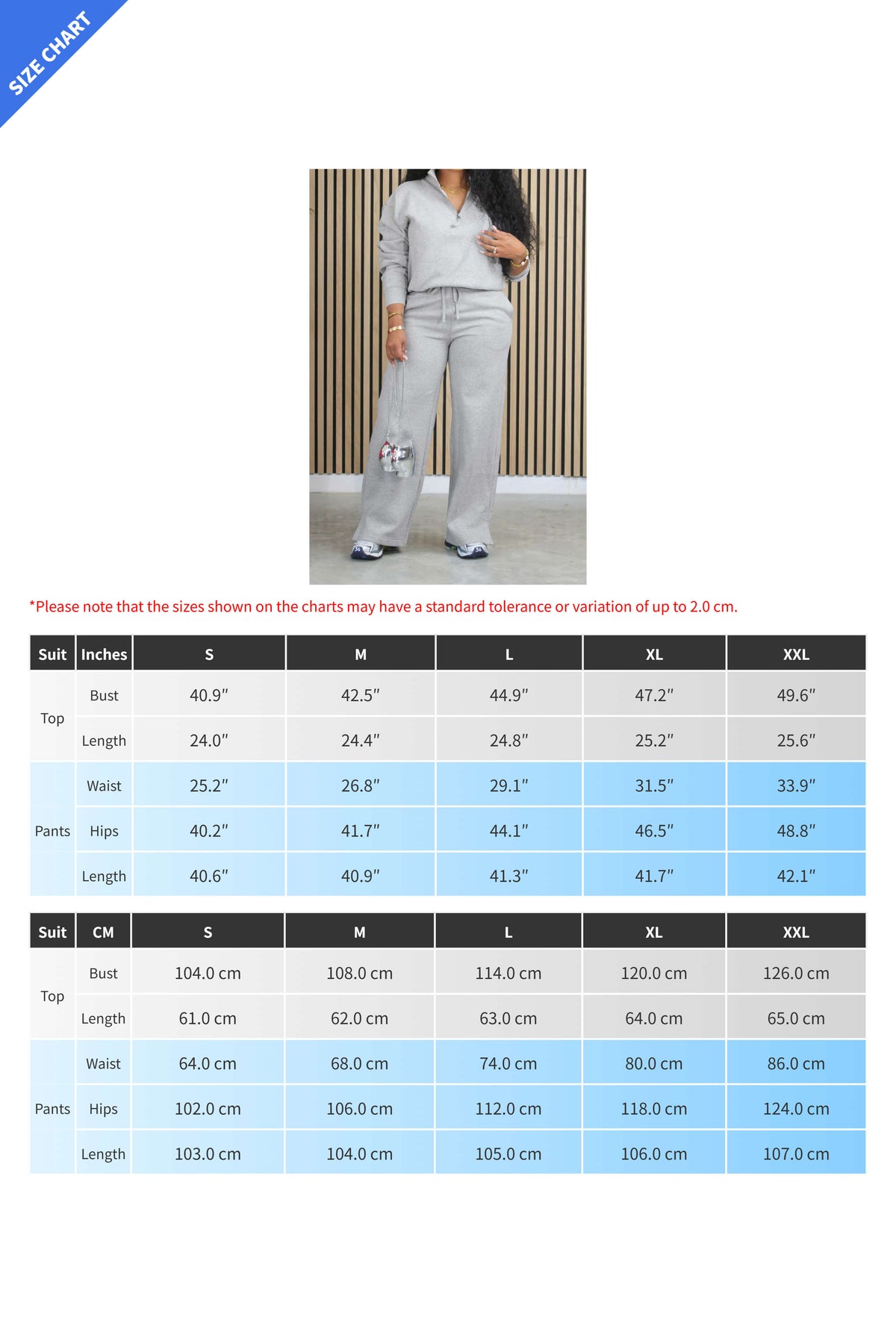 Fleece Lined Loose Fit Two-Piece Tracksuit Lavish Daily