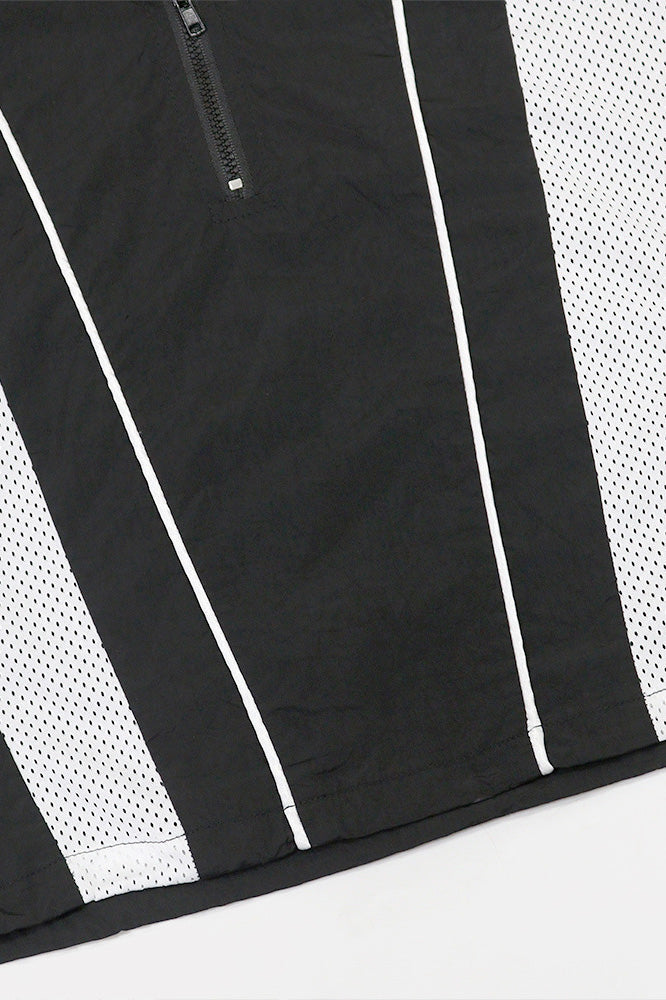 Solid Patchwork Sports Shorts Two-Piece Set Lavish Daily