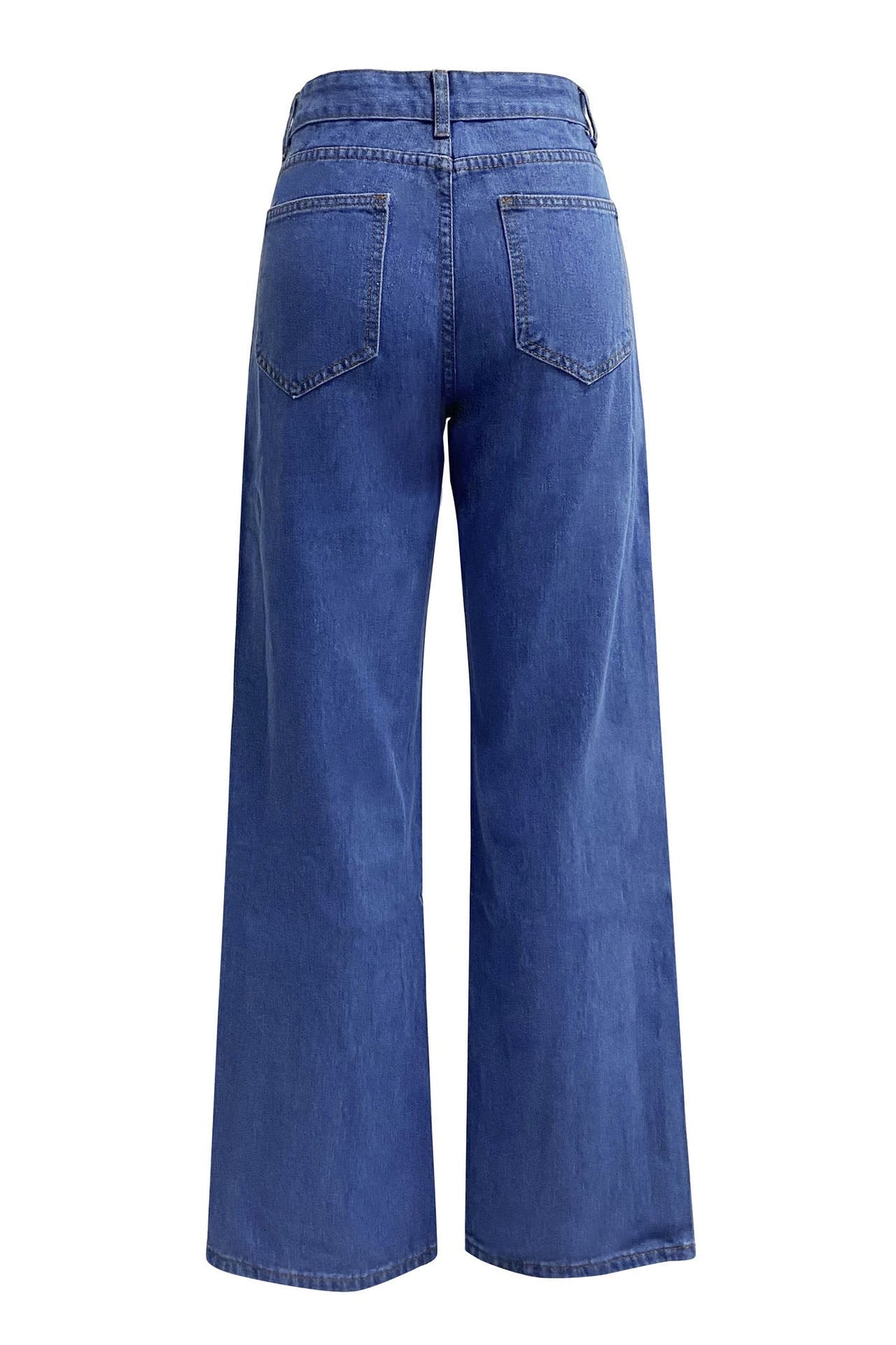 Straight Leg Long Jeans Lavish Daily