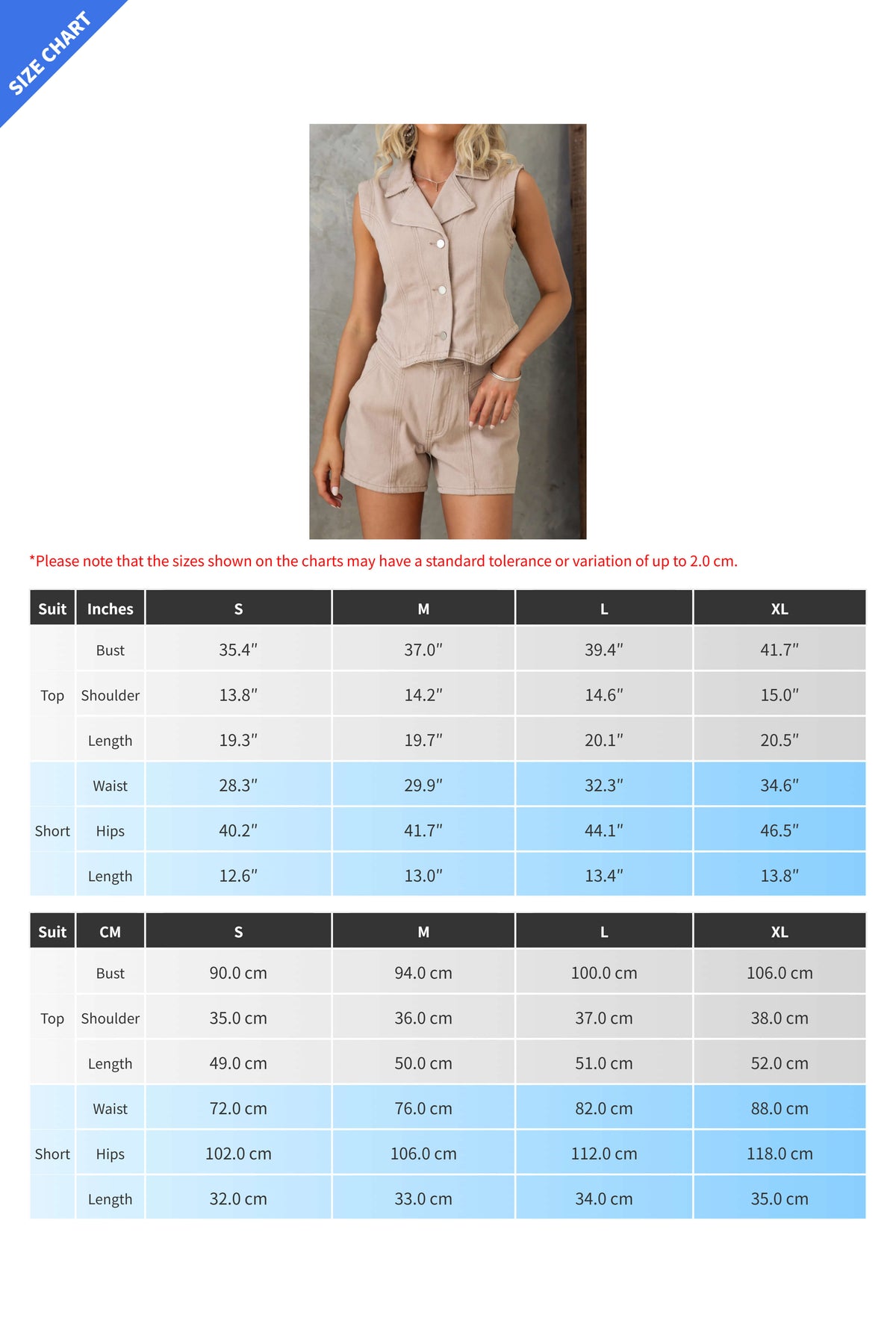 Sleeveless Jacket and Shorts Set Lavish Daily
