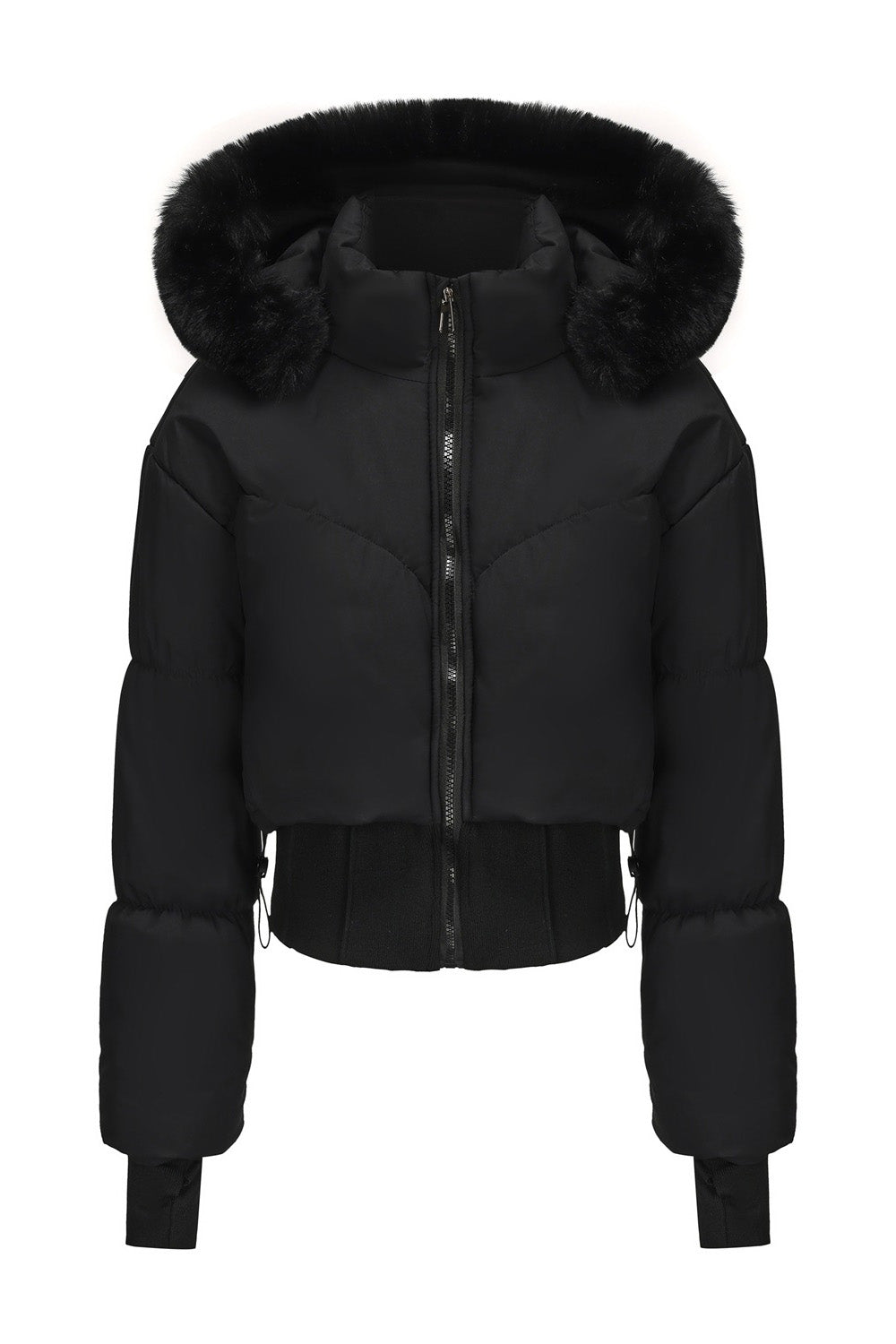 Vintage Short Down Jacket Lavish Daily