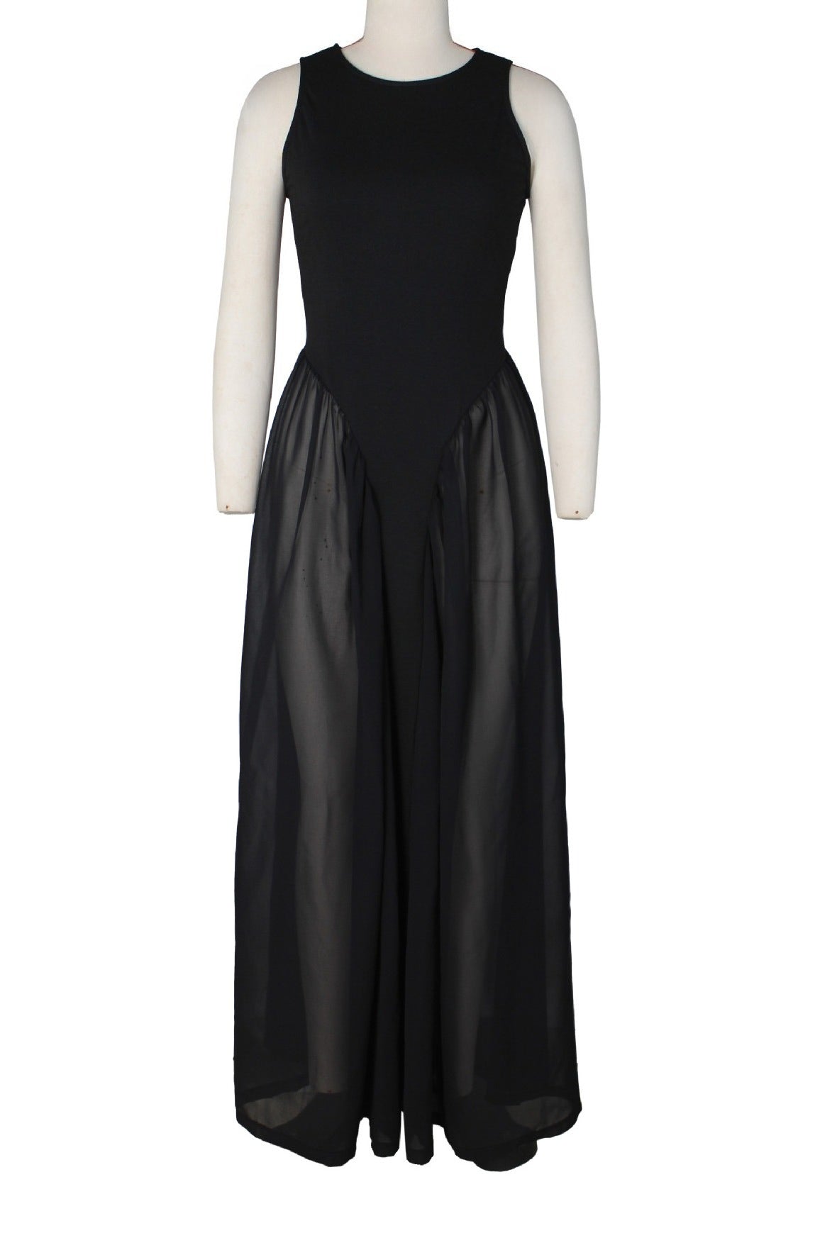 Spliced Chiffon Pleated Maxi Dress Lavish Daily