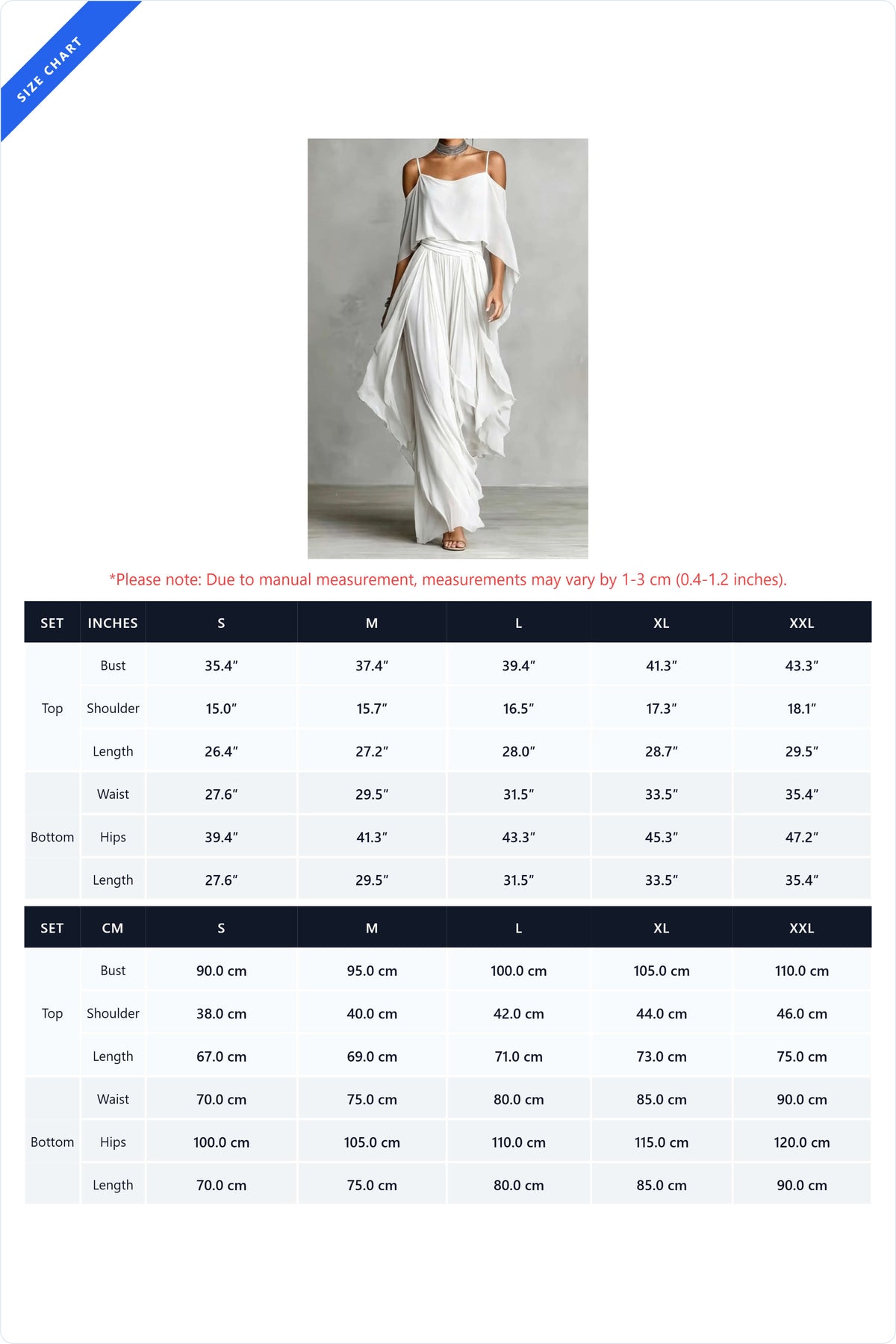 Draped Cold Shoulder Palazzo Pant Set Lavish Daily
