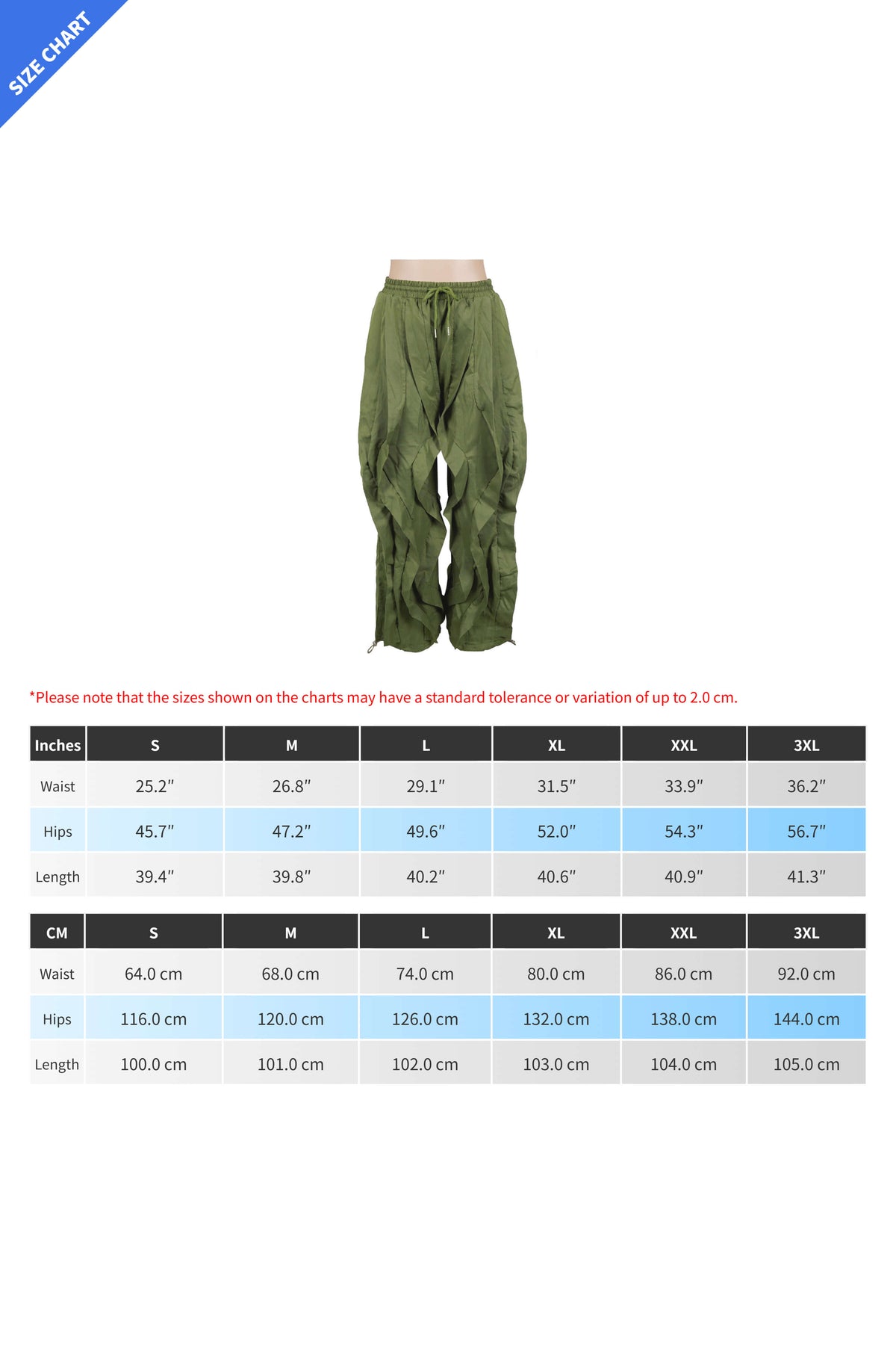 Patchwork Cargo Lantern Jogger Pants Lavish Daily