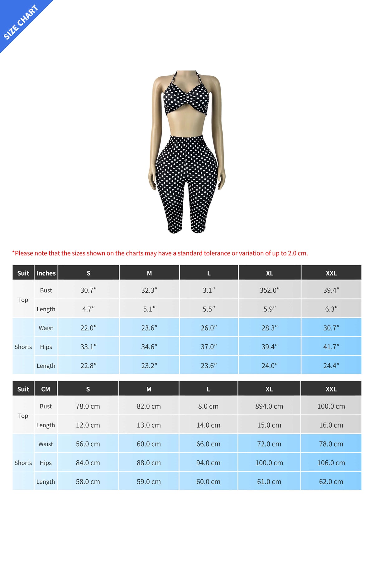Retro Polka Dot 2-Piece Capri Set Lavish Daily