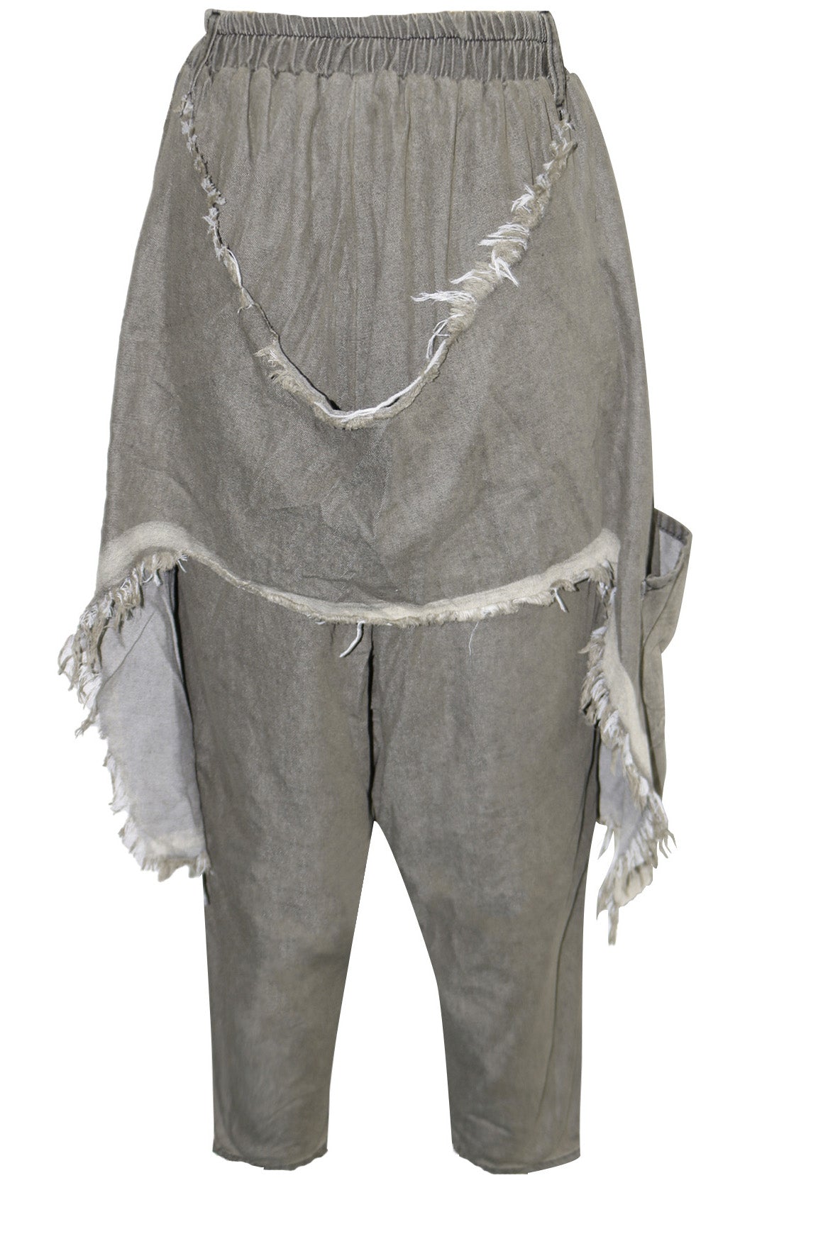 Vintage Ripped Harem Fit Denim Pants Lavish Daily