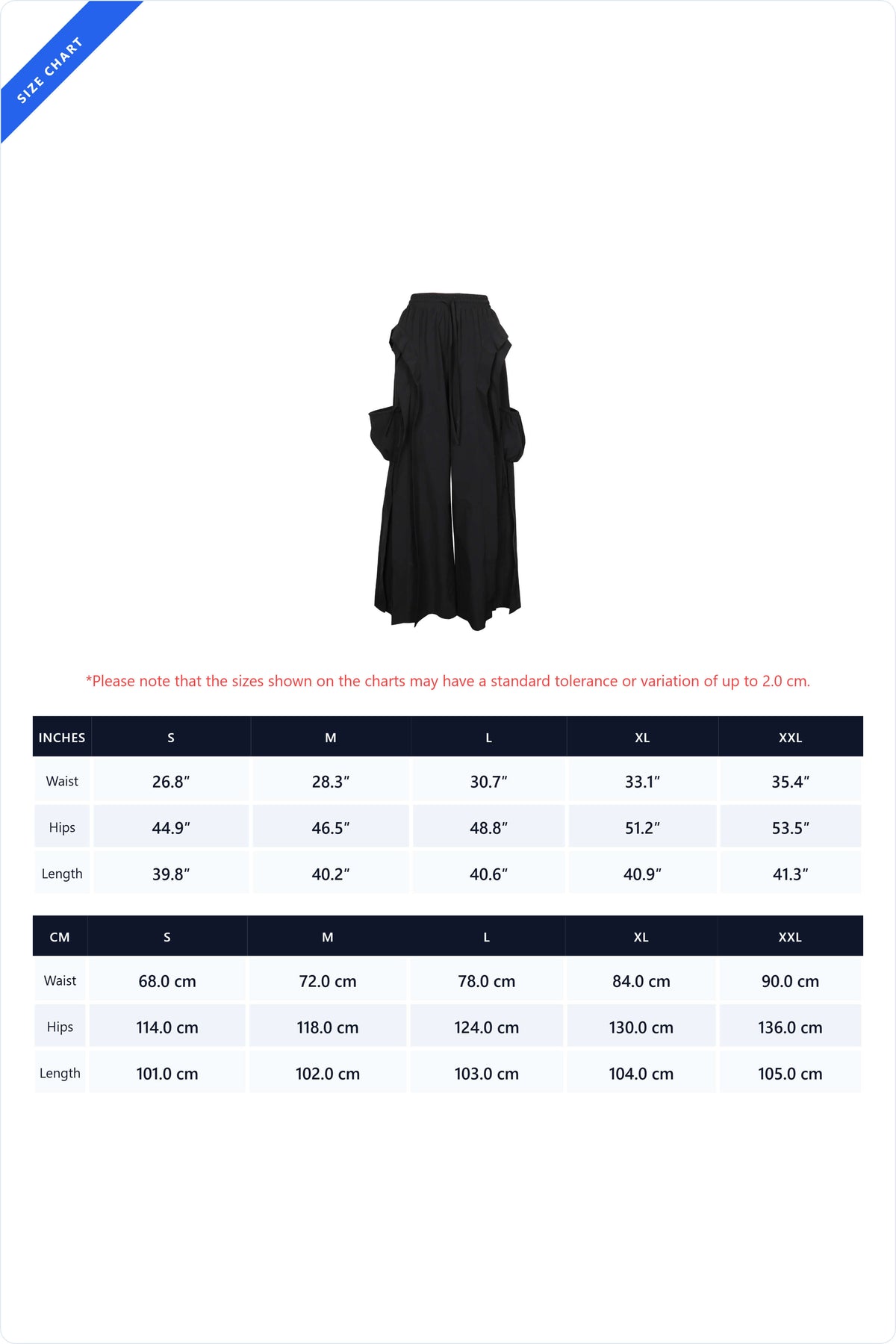 Cascading Ruffle Wide Leg Parachute Pants Lavish Daily