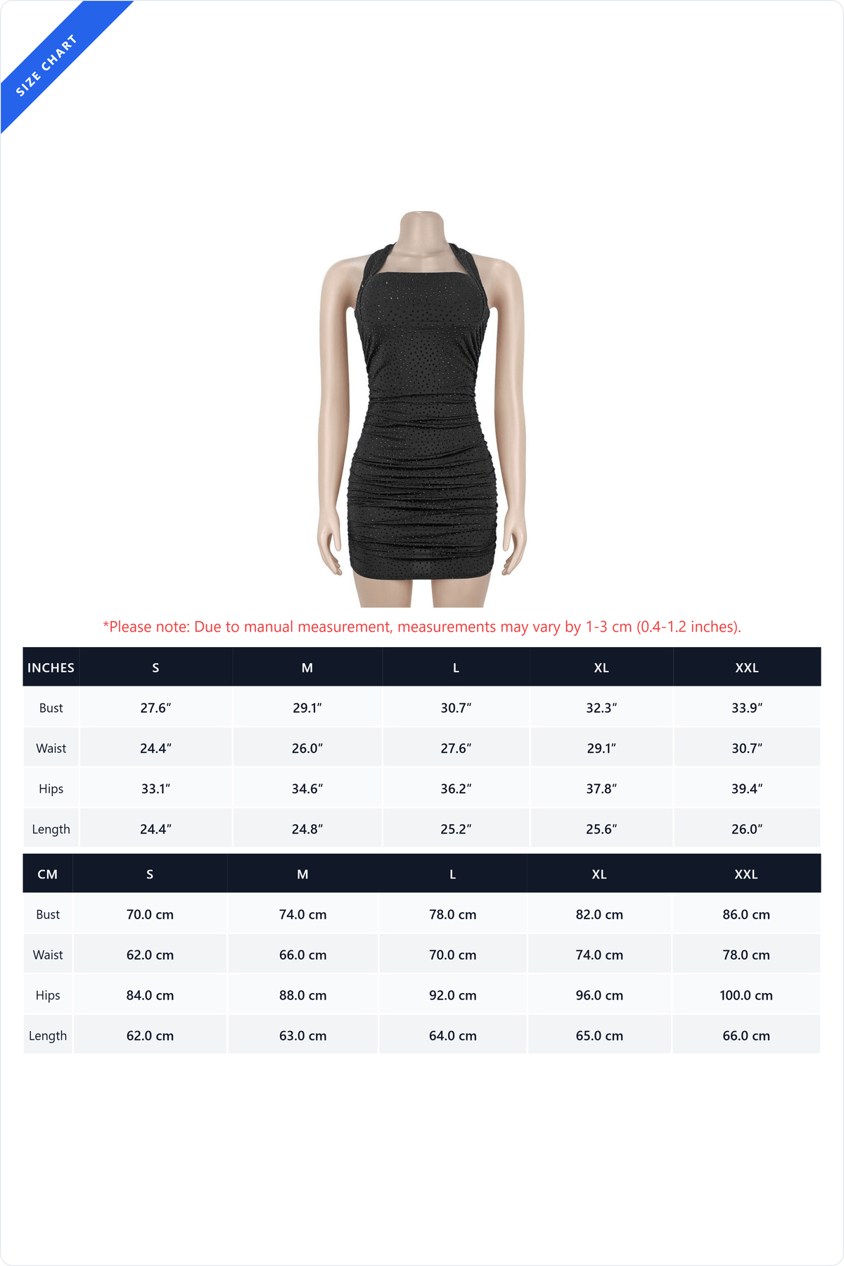 Rhinestone Ruched Halter Mini Dress Lavish Daily