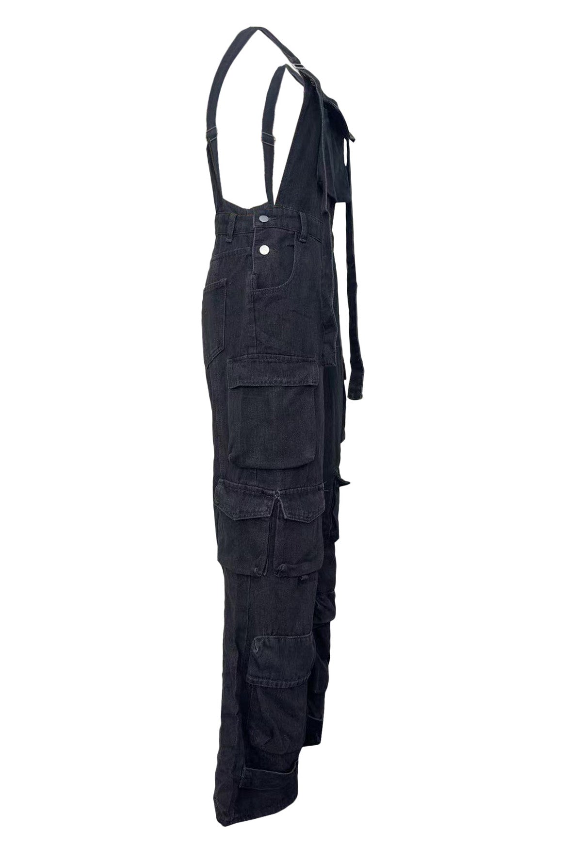 Streetwear Denim Jumpsuit Lavish Daily