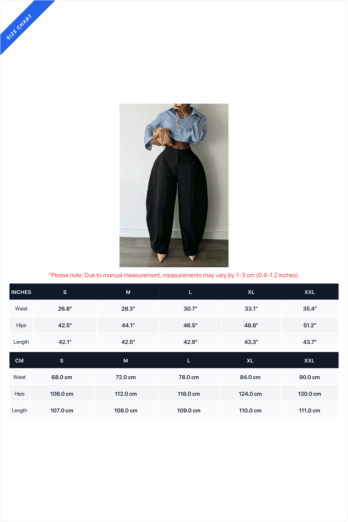 High Waist Sculpted Barrel Leg Pants Lavish Daily