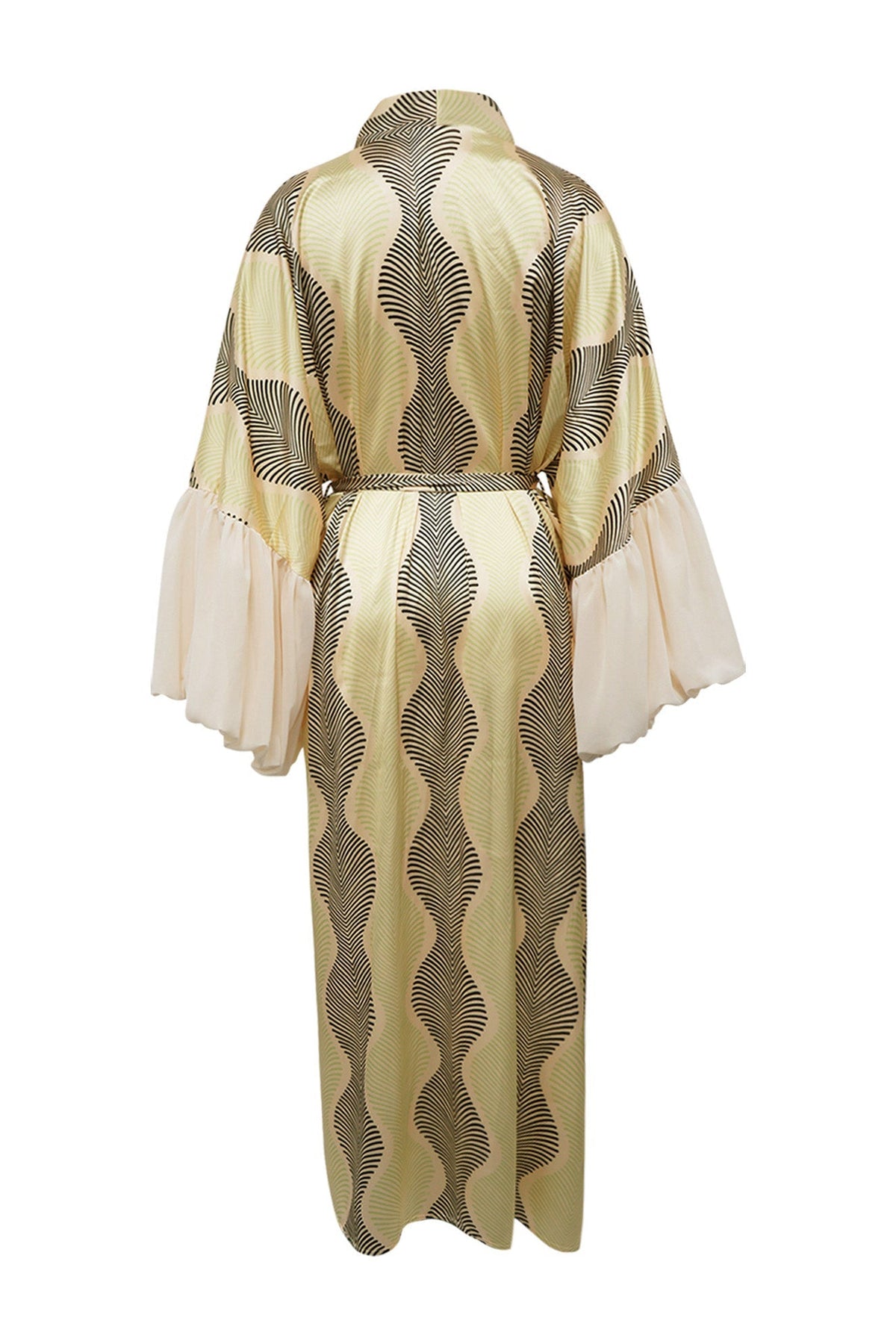 Elegant Resort Maxi Dress & Statement Sleeves Lavish Daily