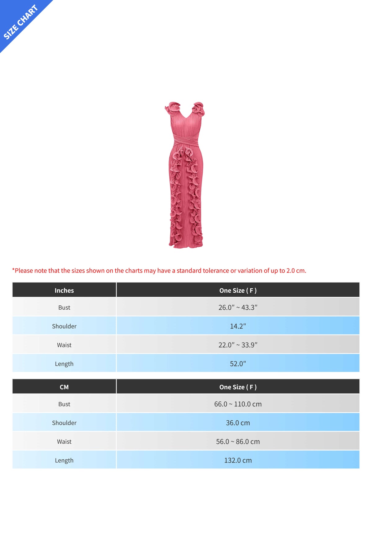 Ruffle 3D Floral V Neck Midi Dress Lavish Daily