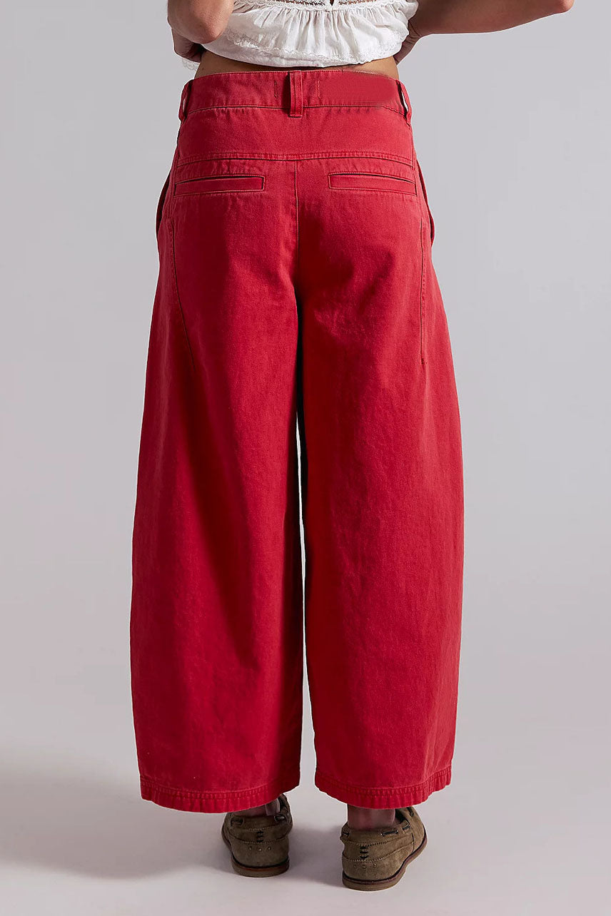 Cropped Wide-Leg Jeans Lavish Daily