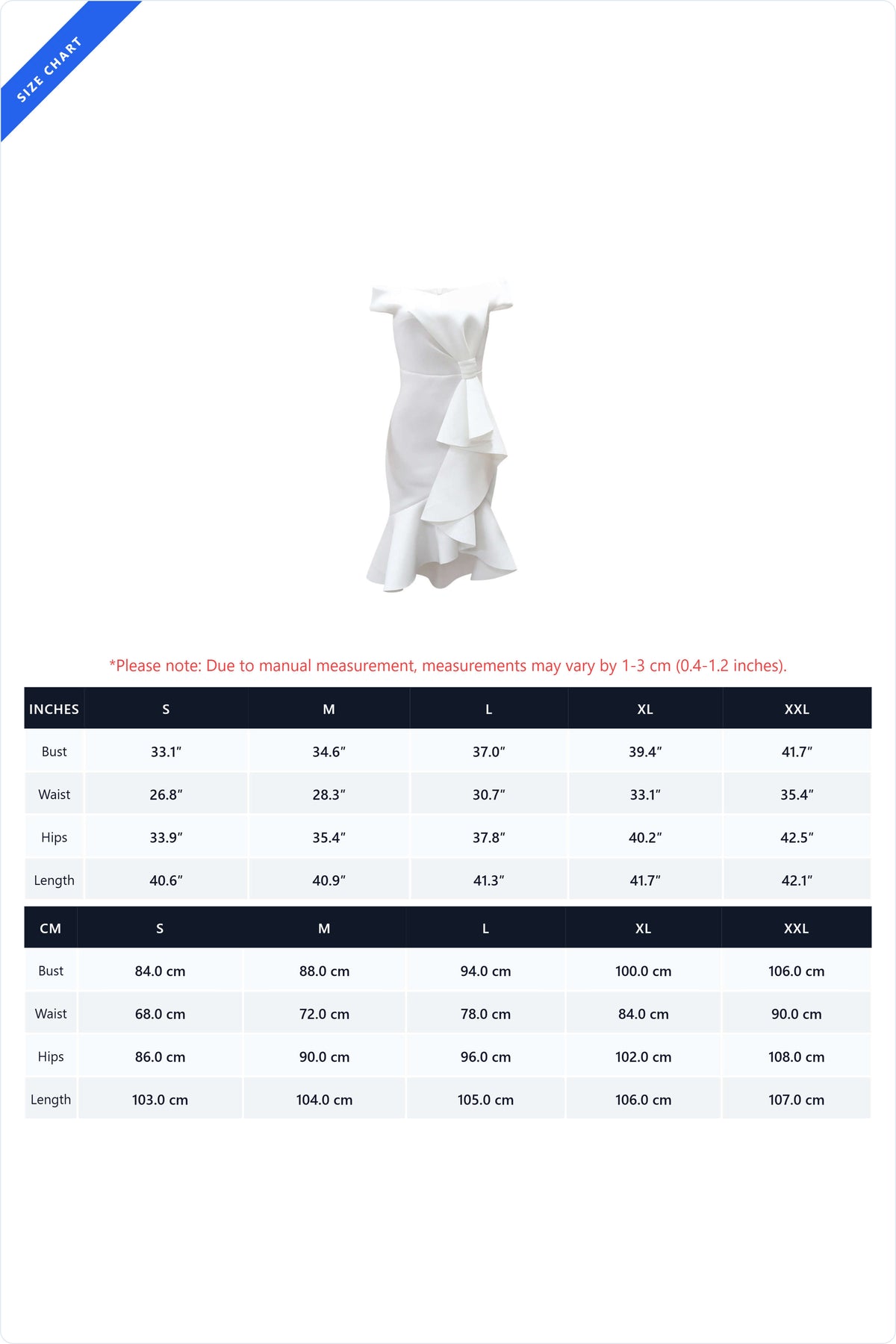 Off-Shoulder Ruffle Mermaid Midi Dress Lavish Daily