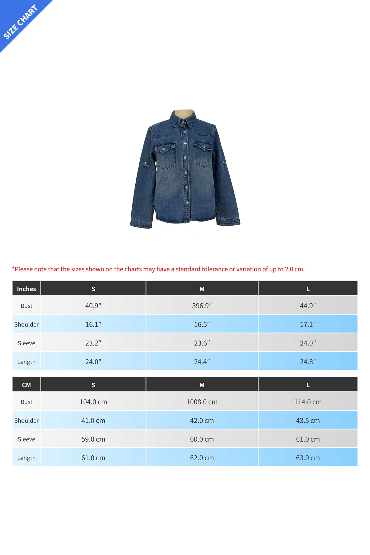 Loose Fit Casual Denim Shirt Lavish Daily