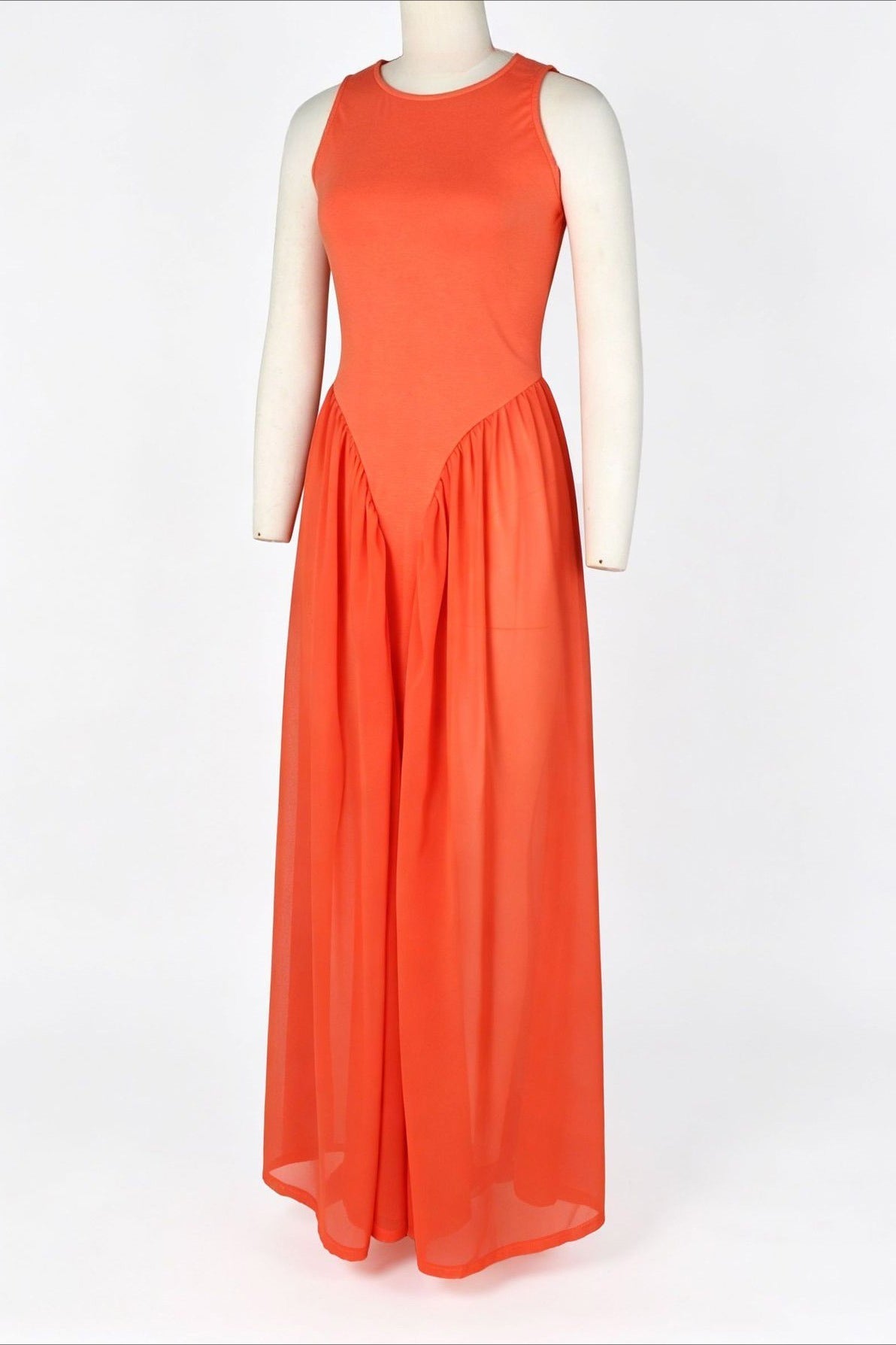 Spliced Chiffon Pleated Maxi Dress Lavish Daily