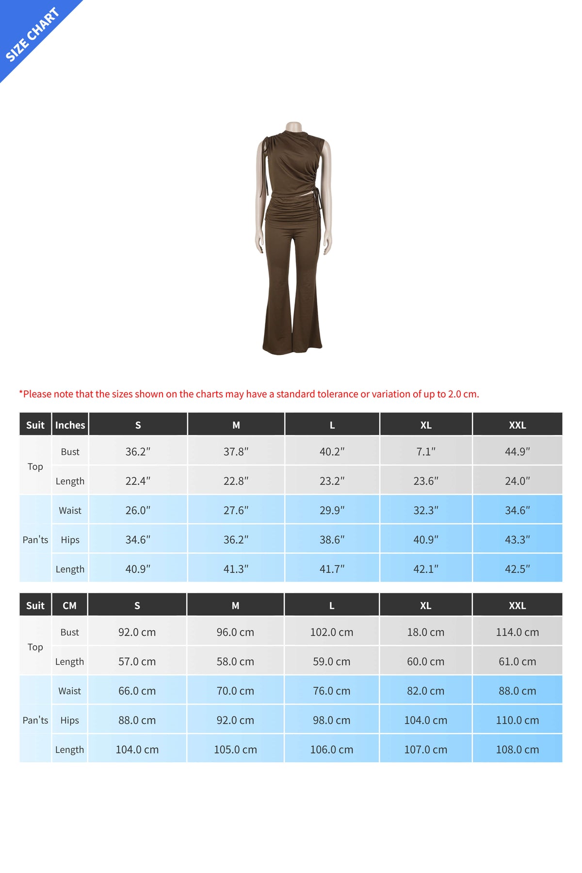 Ruched Mock Neck & Flare Pant Set Lavish Daily