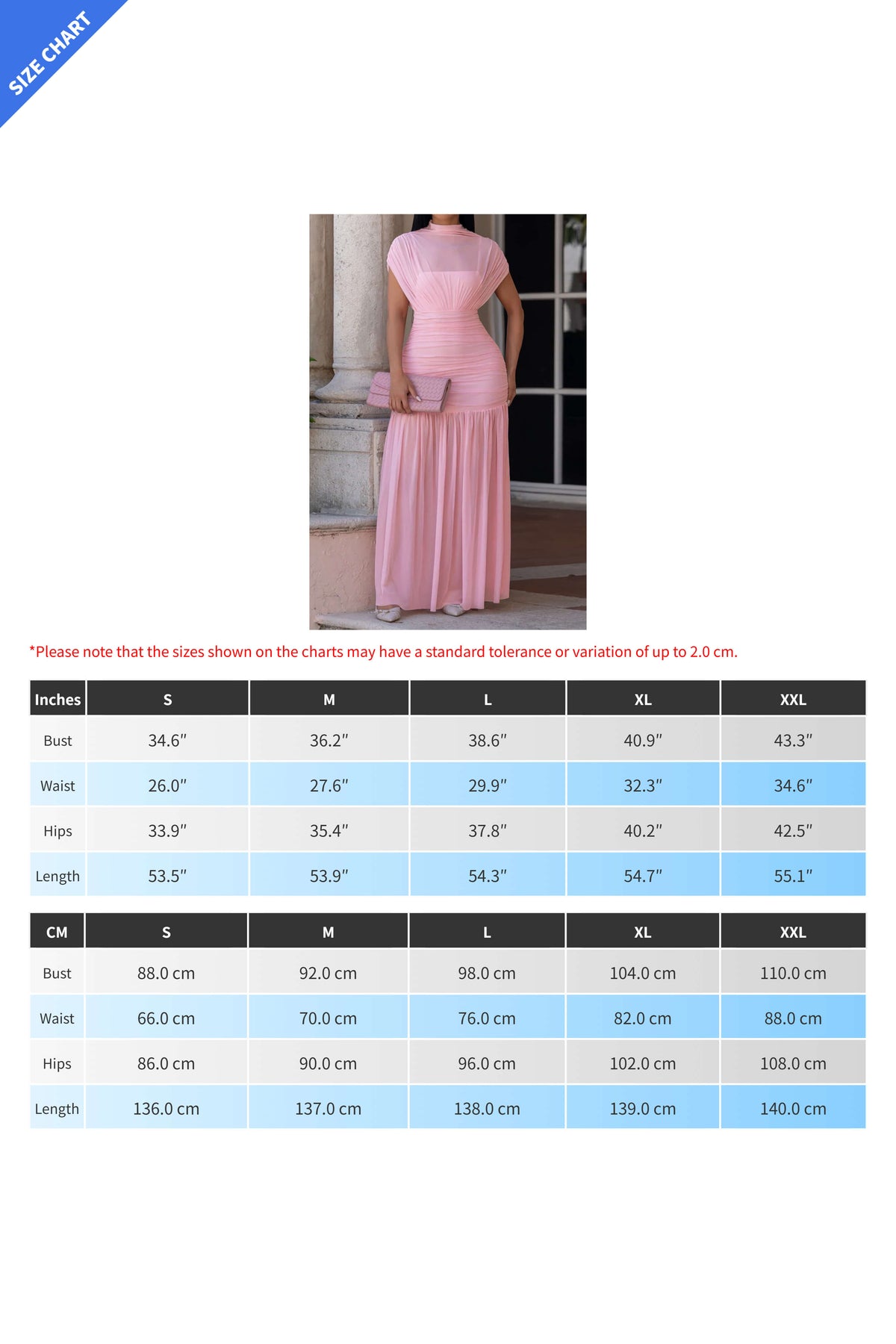 Ruched Mesh High Neck Maxi Dress Lavish Daily