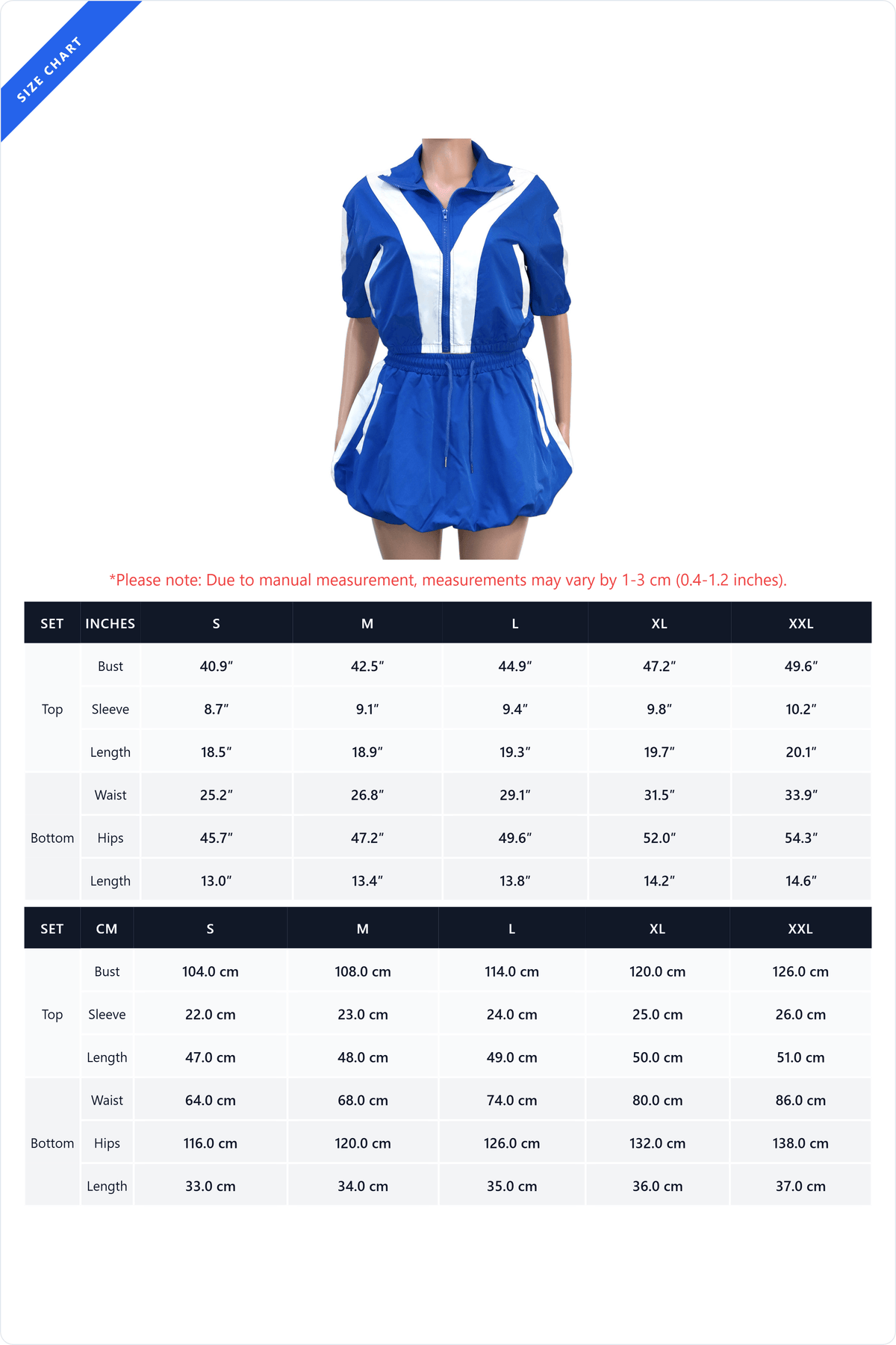 Chevron Color-Block Bubble Set Lavish Daily