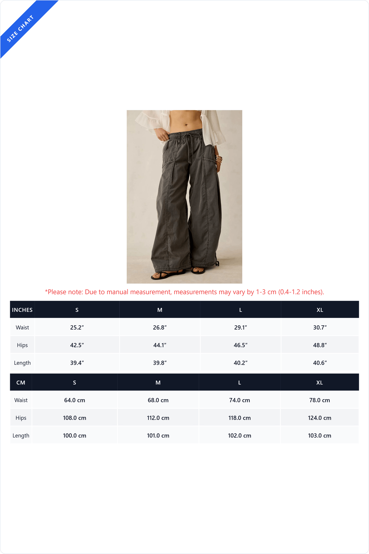 Wide Leg Drawstring Parachute Pant Lavish Daily
