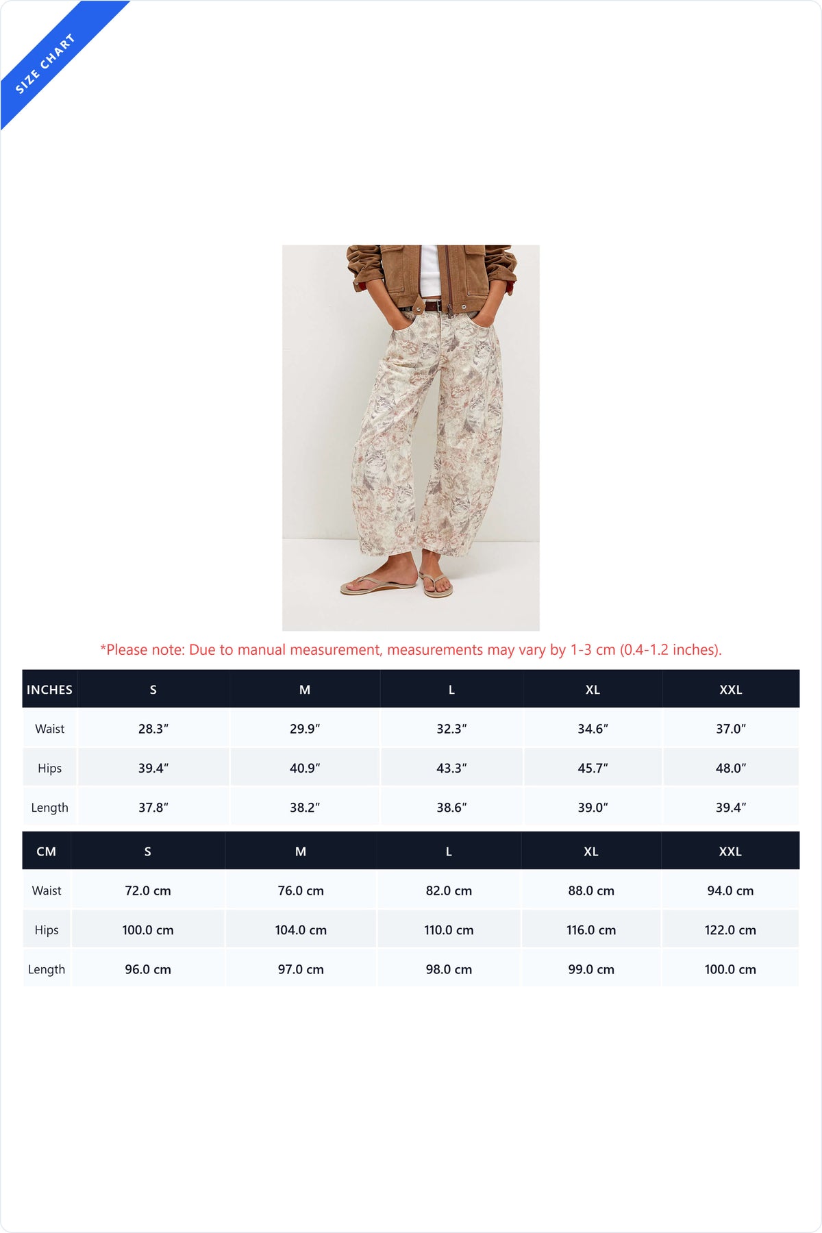 Vintage Cat Print Relaxed Barrel Leg Jeans Lavish Daily