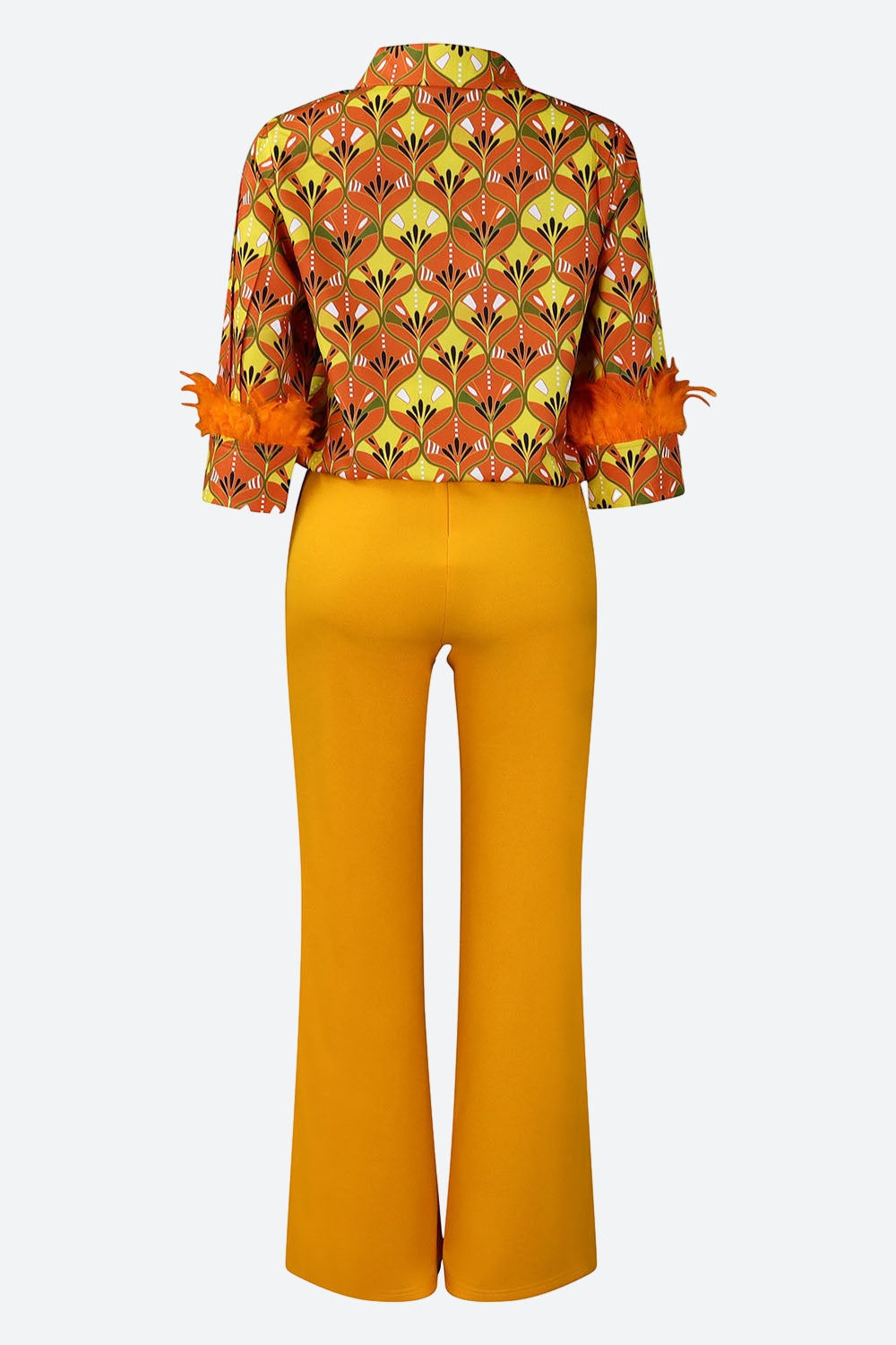 Printed Shirt & Pants Set Lavish Daily