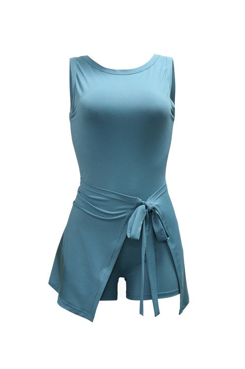 Sexy Romper with Apron Cape 2-Piece Set Lavish Daily