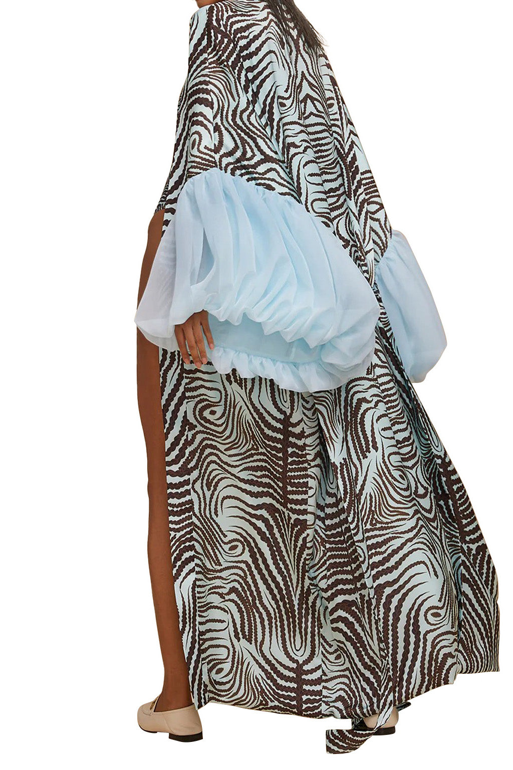 Elegant Resort Maxi Dress & Statement Sleeves Lavish Daily