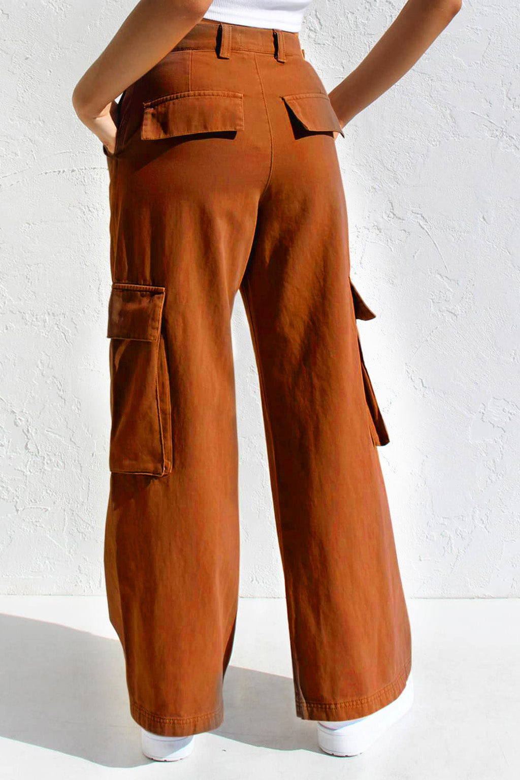 Multi Pocket Cargo Style Women’s Denim Pants Lavish Daily