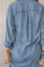 Comfortable Denim Shirt Jacket Lavish Daily