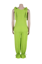 Bandage Casual Style Loose Jumpsuit Lavish Daily