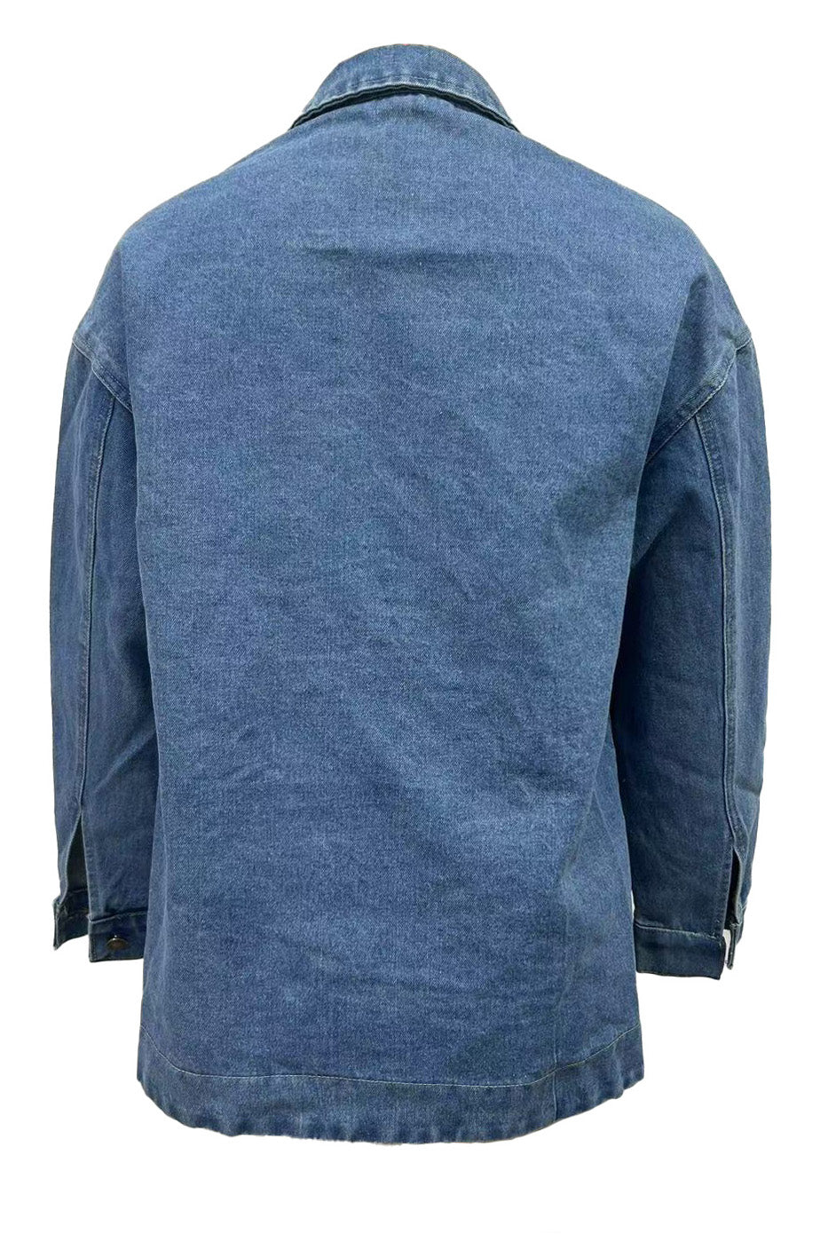 Oversized Boyfriend Fit Denim Jacket Lavish Daily
