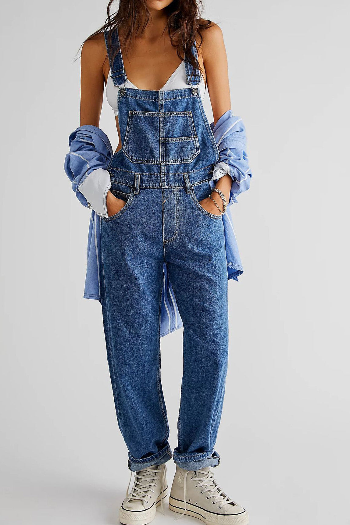 Denim Overalls Lavish Daily