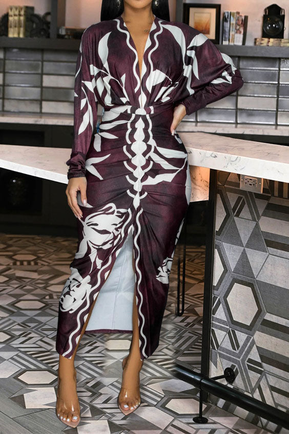 Fall Glam Dress Lavish Daily