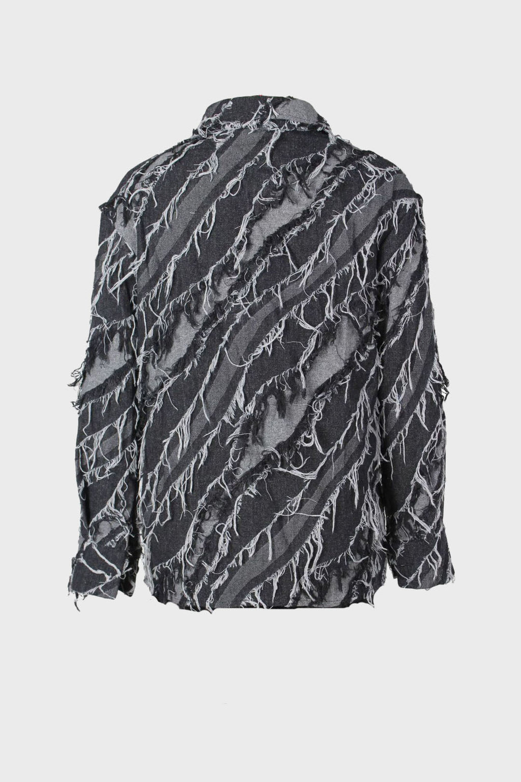 Fringed Denim Jacket Lavish Daily