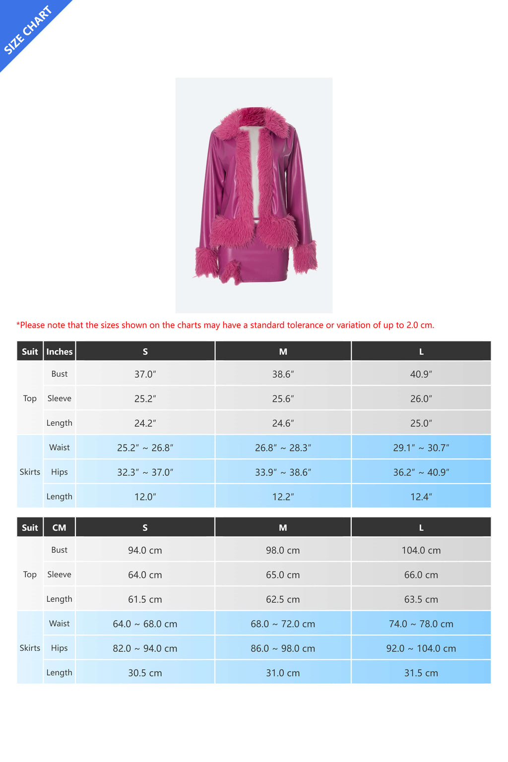 Faux Leather Jacket & Skirt Set Lavish Daily