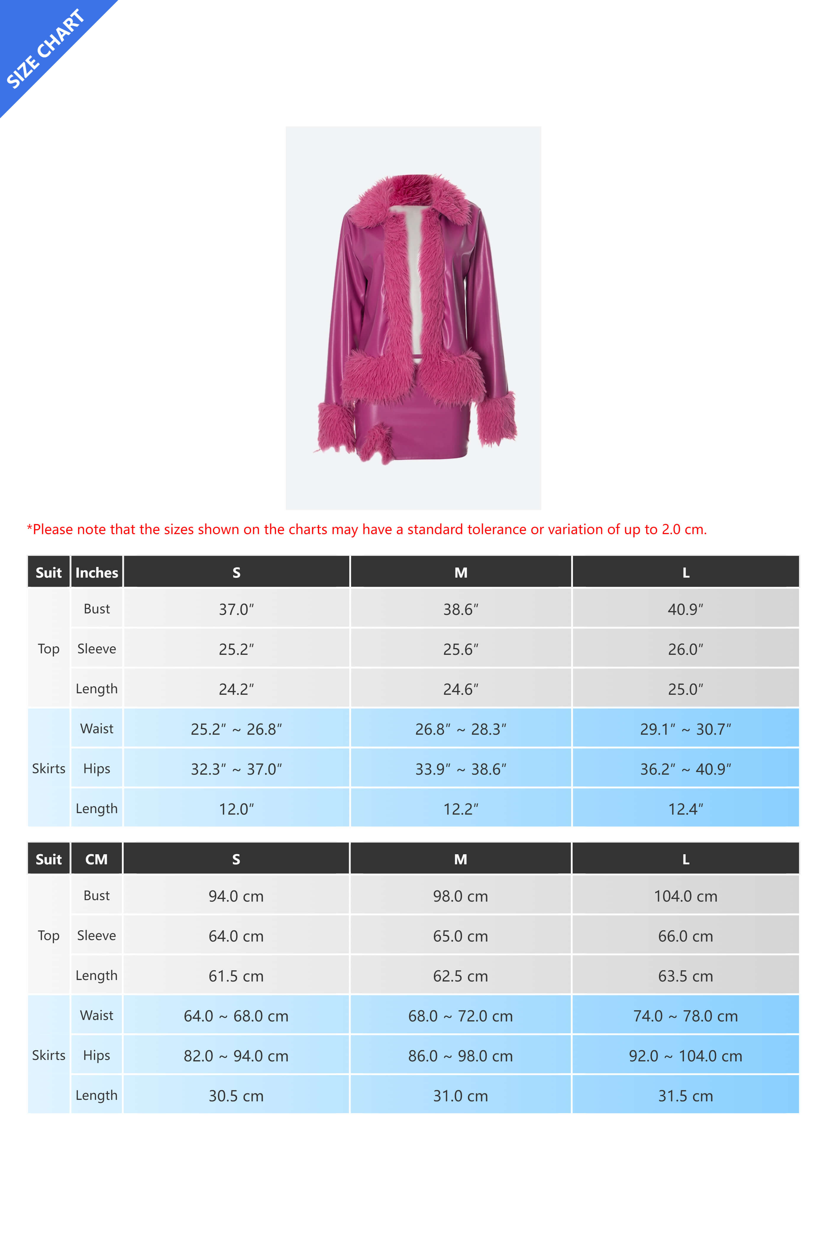 Faux Leather Jacket & Skirt Set Lavish Daily