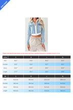 Cropped Layered Denim Jacket Lavish Daily