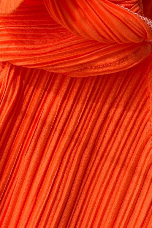 Ruffle 3D Floral V Neck Midi Dress LavishDaily