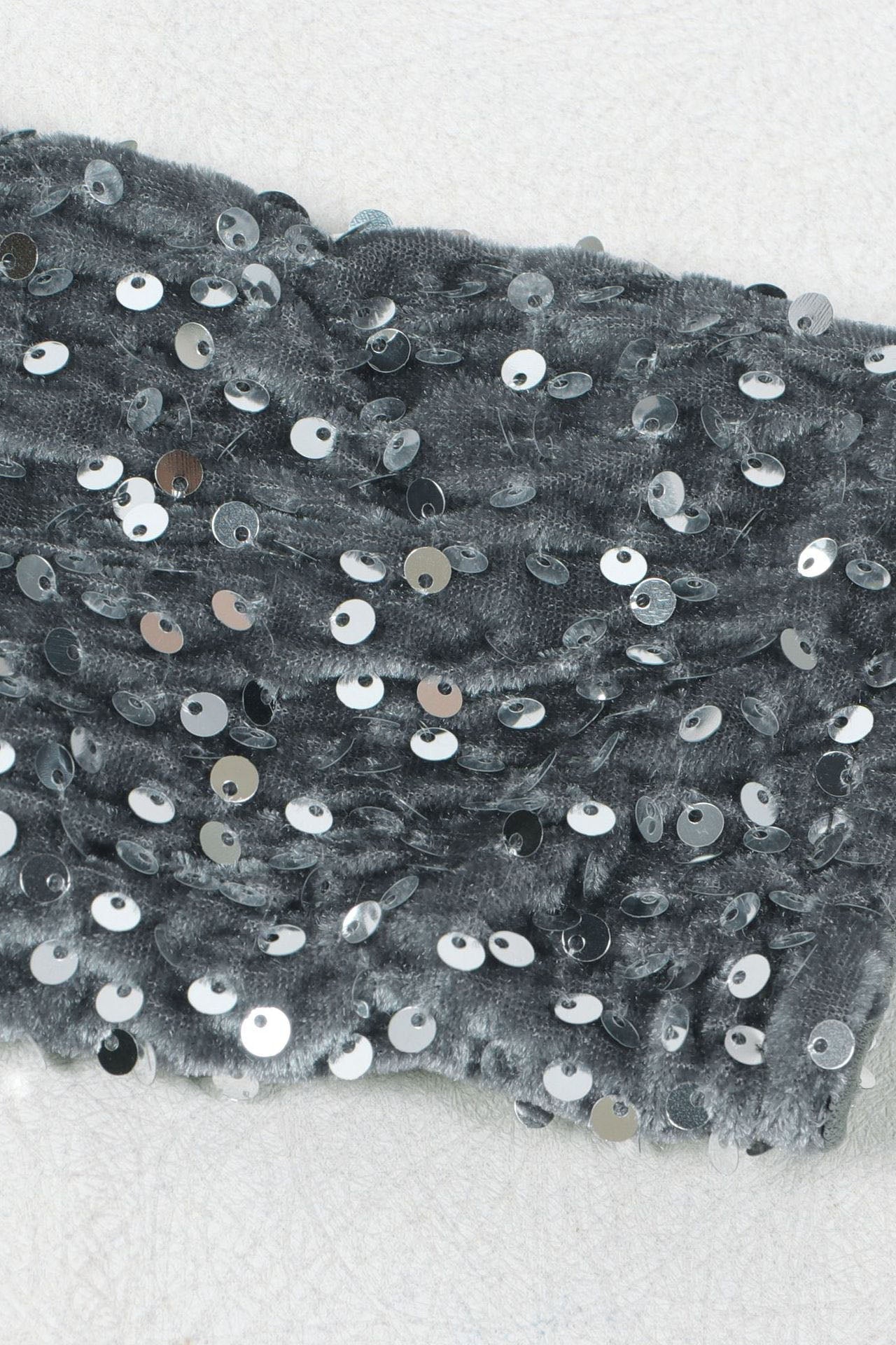 Sequin Slit Mini Bodycon Dress Lavish Daily