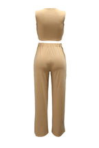 Sleeveless Top and Slim Pants Set Lavish Daily