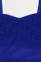 Mesh Sleeveless Tie Slit Dress Lavish Daily